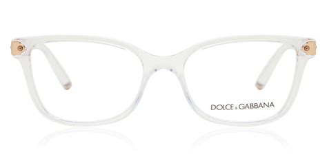 Dolce and Gabbana clear frames 